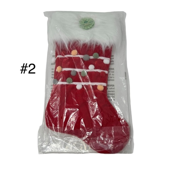 Assorted Christmas Stocking Decorations (See inside for variations) - Picture 2 of 15